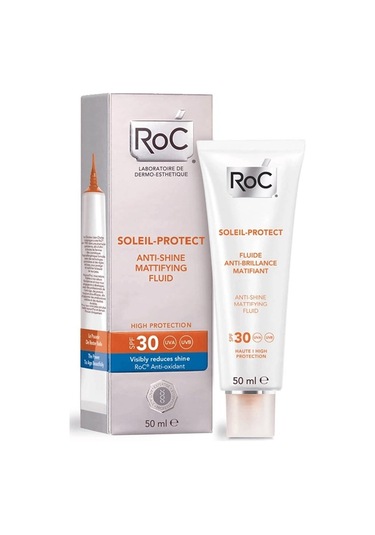 Roc Soleil-Protect Anti-Shine Mattifying Fluid Spf 30 50 ML