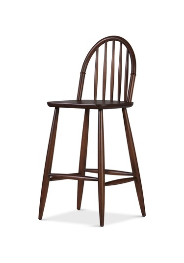 Rustica Ahşap Bar Sandalyesi Ceviz