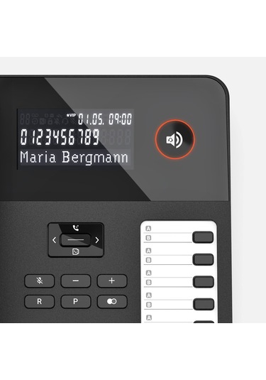 Gigaset Desk 600 Ekranlı Masaüstü Kablolu Telefon Siyah