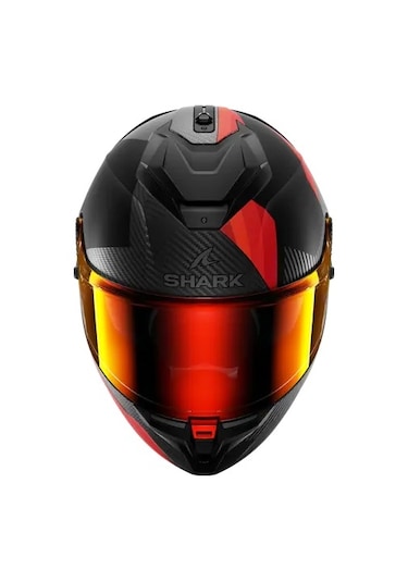 Shark Spartan Gt Pro Carbon Dokhta Doa Kapalı Kask Kırmızı - Beyaz