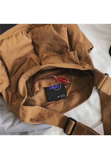 Moveevo Siyah Çanta: Unisex Çanta, Çalışma-okul Kullanıma Uygun, Geniş Hacimli, Kanvas Malzeme, Modern Stiliyle Günlük Kullanim