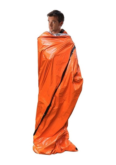 Pazly Acil Uyku Tulumu - Dayanıklı Pe Malzeme, Isıtıcı, Renkli Düdüklü Torba Çok Renkli