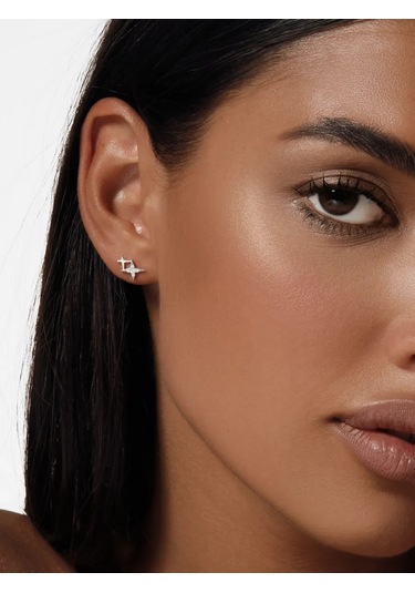 Marıola 925 Gümüş Yıldız Daldağı Küpeleri 165757180 Diğer