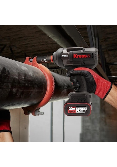 Kress KUB35.91 20 V 1700 NM Kömürsüz Profesyonel Şarjlı Somun Sıkma Akü Hariç