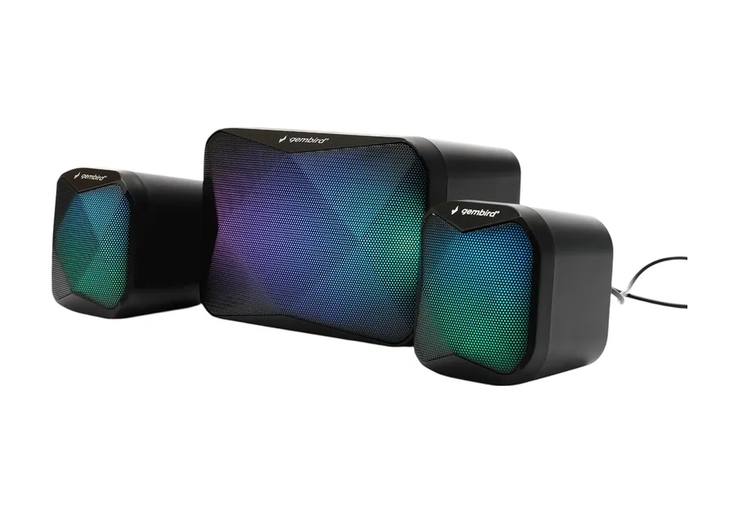 Gembırd Bilgisayar İçin 2.1 11w Rgb Aydınlatmalı Hoparlörler 420993973