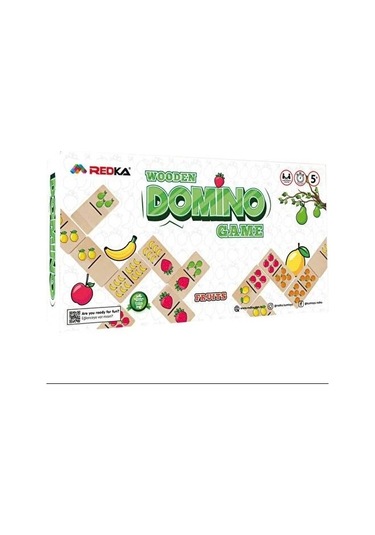 Redka Ahşap Domino : Meyveler