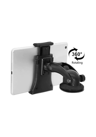 Megalavka Akıllı Telefonlar Ve Tabletler İçin Cam Veya Pano Üzerinde Tutucu 143305038 Siyah