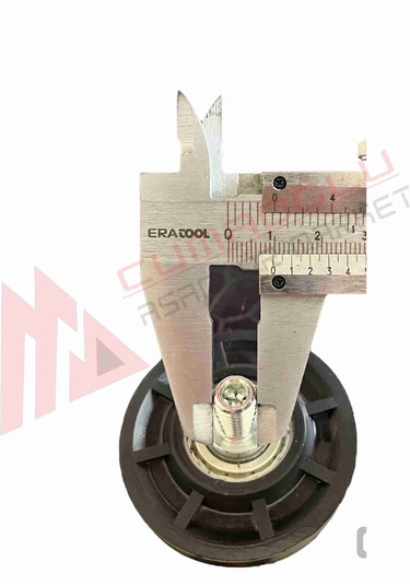 Kapı Halat Makarası Pimli Ø56 M10 Düz