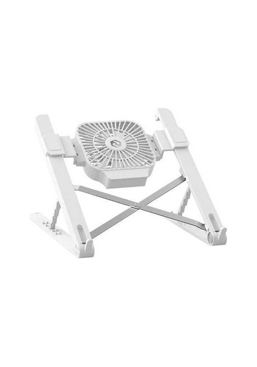 Ebitda Cbtx Katlanabilir Laptop Standı - Soğutma Fanlı - 5 Seviyeli Ayarlanabilir