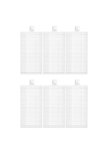 Gildedwill Lefan M2/plus/m2s Pro Elektrikli Süpürge Parçaları Yıkanabilir Filtre Elemanı 6 Adet İçin Hepa Filtre Yedek Parçaları