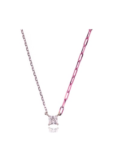 Masaliko Minio Prenses İthal Gümüş Kolye Ms3276, 925 Ayar Kadın Gümüş Kolye, İthal Ürün Altın