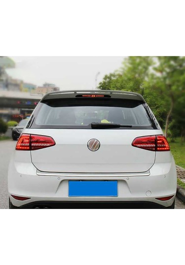 Vw Golf 7/7,5 R Spoiler Parlak Siyah Spoyler Plastik İthal 2012-2020