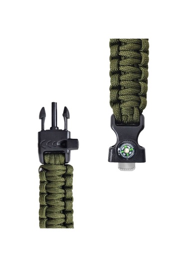 Nurgaz Ng Pib Magnezyumlu Paracord Bileklik Çok Renkli