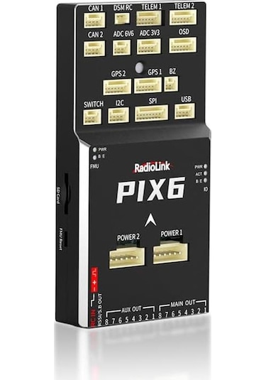 Radiolink Pıx6 16 Kanal Pixhawk Uçuş Kontrol Kartı Flight Controller +bec