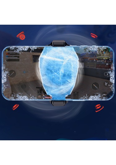 Yüksek Kalite Tüm Telefonlarla Uyumlu Telefon Soğutucu Fan Sessiz