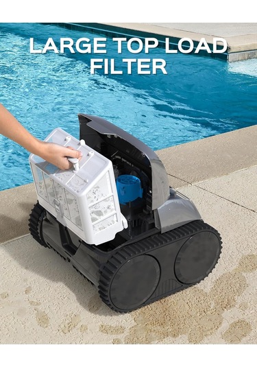 Wybot S2 Pro 300m2 Kablosuz Otomatik Havuz Süpürge Robotu-robotic Poll Cleaner-toptancıyızbiz