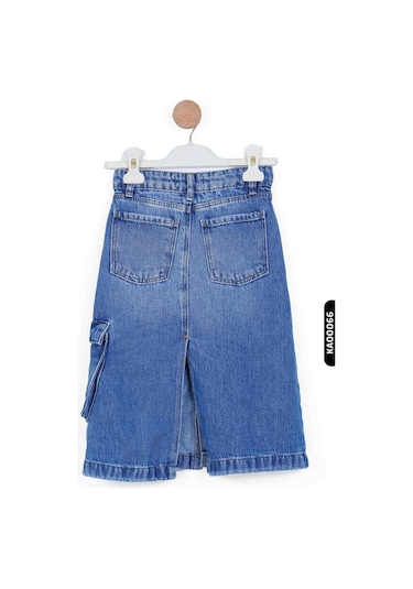 Xo Kids Kız Çocuk Etek 5-14 Yaş 2450 Mavi