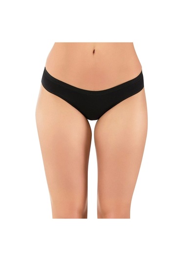 Star 3021 Modal İz Yapmaz Bikini Külot Siyah