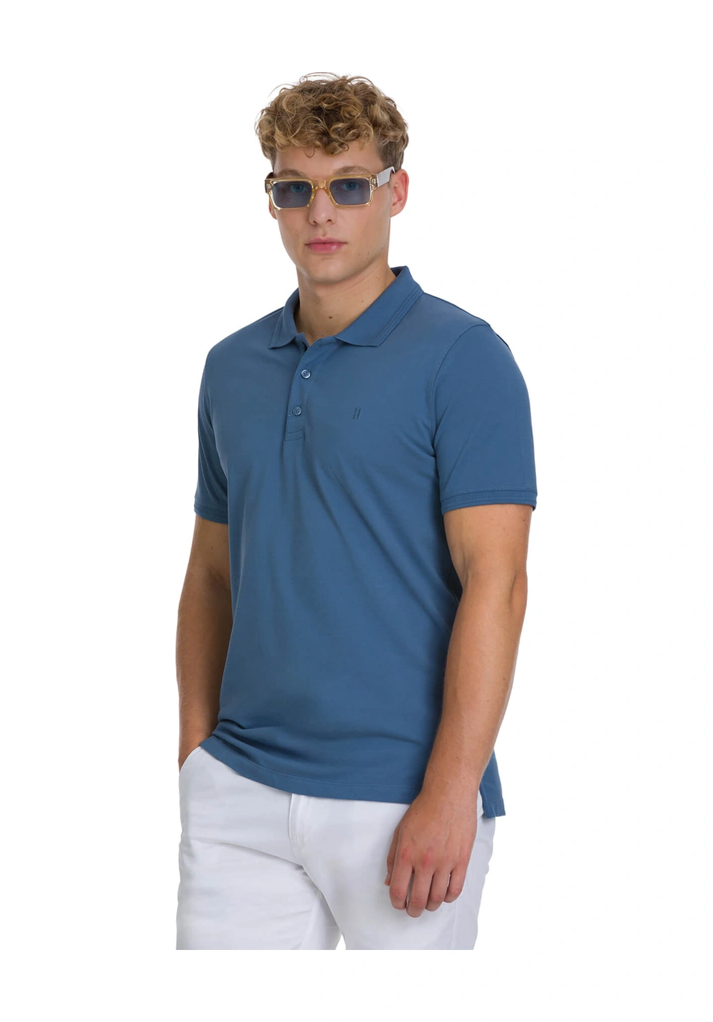 Hatemoğlu İndigo Regular Fit 100% Pamuklu Polo Yaka Tişört 35228 11764832