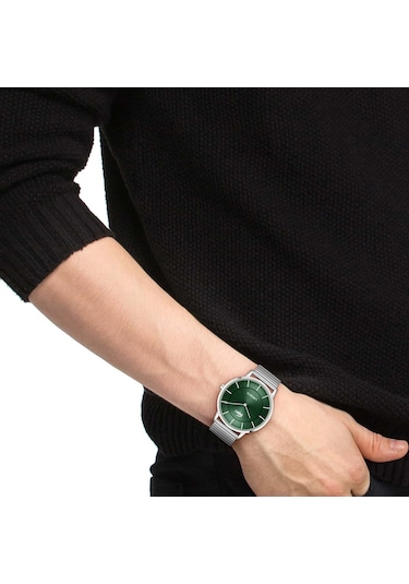 Lacoste Lac2011474 Erkek Kol Saati Metalik Gri