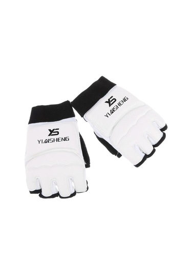 Suntek Mma Boks Eldiveni Müsabaka Tekmesi Muay Thai Spor Boks Beyaz