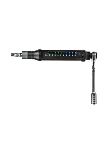 Topeak E-torqbar Elektronik Tork Anahtarı Çantalı+1-10nm +10 Farklı Uç Tt2623 Siyah