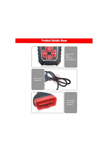 Konnweı Kw309 Evrensel Araba Tarayıcı Profesyonel Otomotiv K15033b