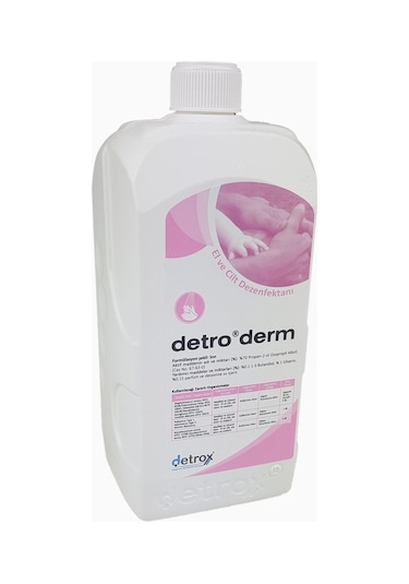 Detro Derm El Dezenfektanı Pompalı 1 L