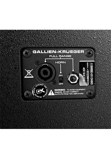 Gallien Krueger 115Mbe-Iı 400W Bas Kabin