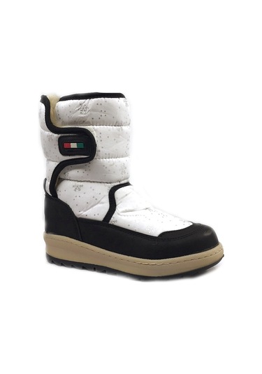 Ayakkabımood Le Petit Beyaz Kar Desenli Içi Kürklü Kız Çocuk Kar (509304863)