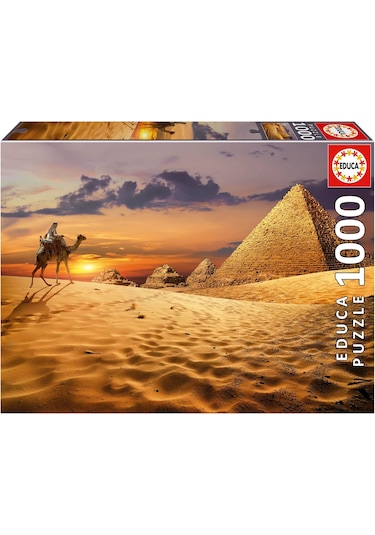 Educa 1000 Parça Çöldeki Deve - 19643 - Camel In The Desert