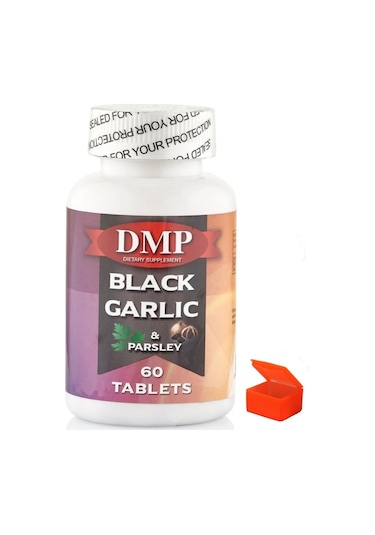 Dmp Black Garlic Siyah Sarımsak Maydanoz 60 Tablet - Hap Kutusu