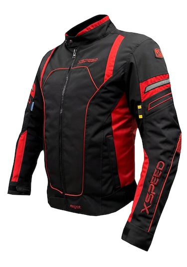Xspeed Anger Plus 4 Mevsimlik Korumalı Motosiklet Montu Kırmızı