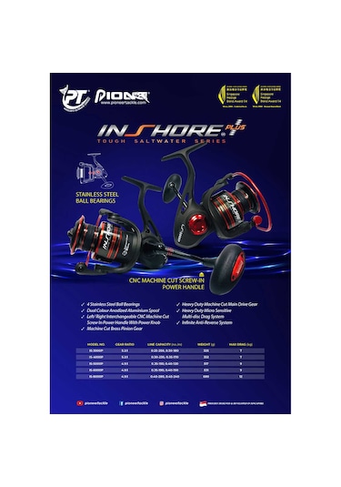 Pioneer Inshore Plus Is-4000p Spin Makine
