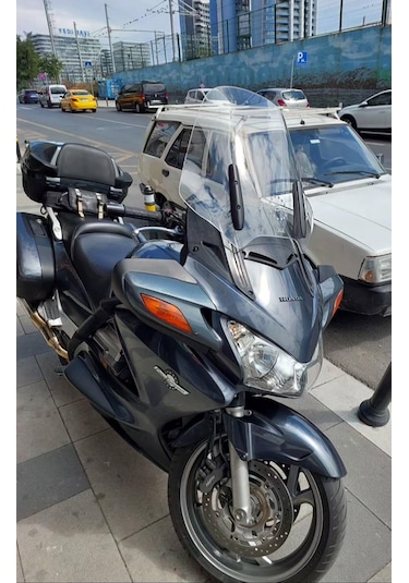 Honda Pan Europan St1300 Ön Cam Zeus 5mm Şeffaf