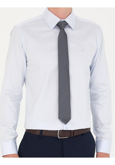 Pierre Cardin Erkek Açık Mavi Gömlek Basic 50277147-vr003