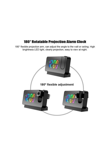 Wondernest Saat Projektörlü Döner Çalar Projeksiyon Lichen 180 Ma