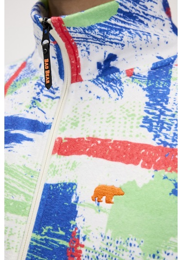 Bad Bear Drew Beyaz Erkek Polar Sweatshirt-beyaz Beyaz