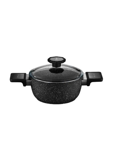 Aryıldız Vortex Galaxy 7 Parça Tencere Seti Siyah