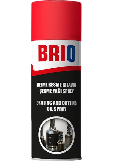 Brio Delme Kesme Kılavuz Çekme Yağı Sprey 400Ml