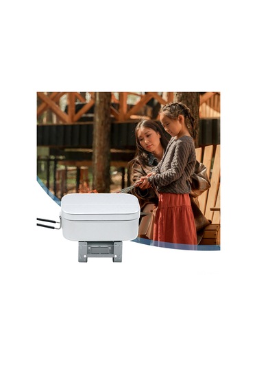 Kangvka Taşınabilir Katlanabilir Çalışan Çakmaklı Çinko Levha Mutfak Aleti, Kamp, Bisiklet Turu, Doğa Seyahatleri İçin Alkol, Katı Yakıt Kullanan Isıtıcı Gümüş