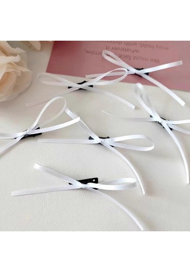 Adet Sevimli Kurdele Fiyonk, Zarif 2000'ler Mini Yan Klipsli0003 Diğer