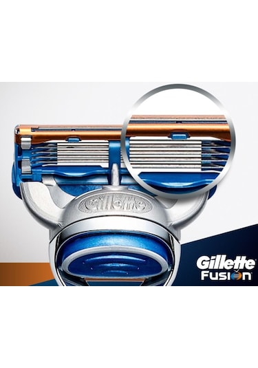 Gillette Fusion Yedek Tıraş Bıçağı 8'li