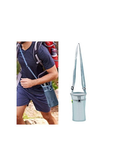 Dolıty Su Şişesi Taşıyıcı Trekking Kamp Için Açık-mavi Açık Mavi