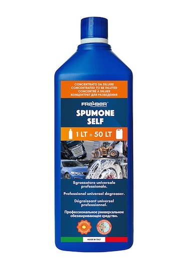 Fra-ber Spumone Self Yağ Çözücü Güçlü Ön Yıkama Köpüğü - 1000 Ml
