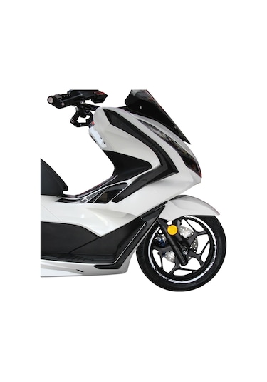 GP Kompozit  Honda PCX 125 / 150 2021-2024 Uyumlu Üst Bacak Koruma Siyah