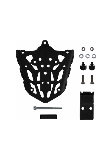 GP Kompozit  SYM Jet 14 2022-2024 Uyumlu Arka Çanta Demiri Siyah