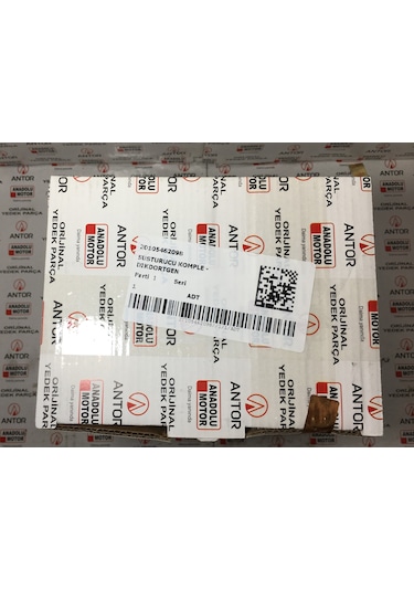 Antor 3LD450/510-4LD640/820 Susturucu Köşeli (Egzoz) Komple