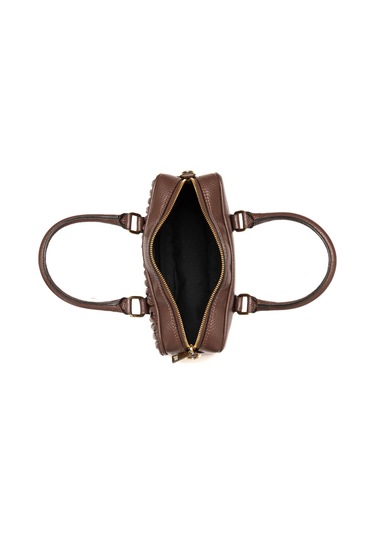 D223 Chocolate Portföy Çantası Kadın Cecıle Piumelli Milano Bag D223 Chocolate