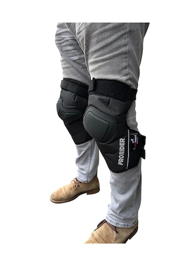 Prorıder PRD25 Yüksek Koruma Ve Ergonomik Tasarım Motosiklet Dizliği Siyah